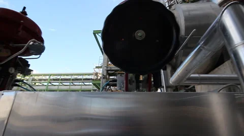 Refinery plant Stock Footage 42660844