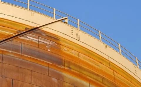 Refinery storage Stock Photos