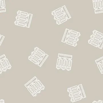 Refining olive line seamless pattern Stock Illustration