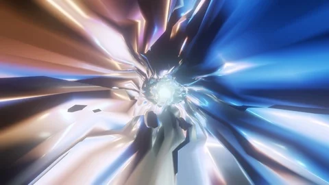 The reflect hyperspace Stock-Footage 124507220