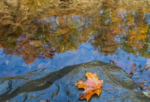 Reflected Clifftop Stock Photos