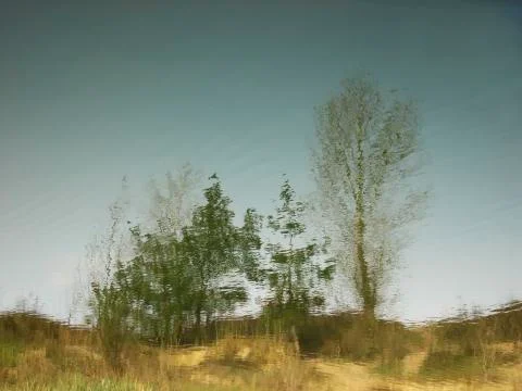 Reflected landscape Stock Photos