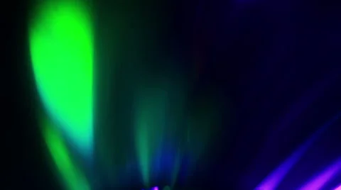 Reflected light from decorative lights on circular surface Stock Footage 49073544