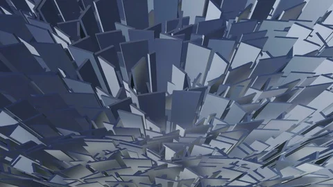 Reflecting Bright Glasses Stock Footage 98585953