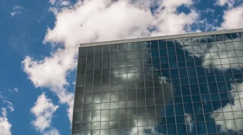 Reflecting Clouds Stock Footage 62973857