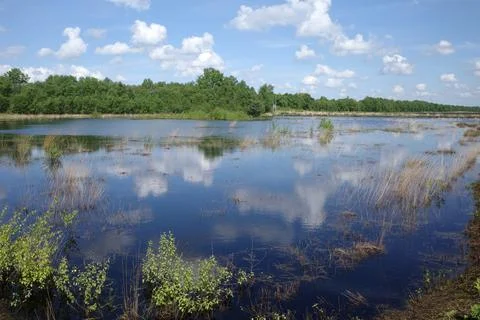 Reflecting lake Stock Photos