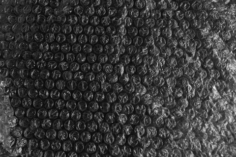 Reflecting light and shadow on creases and folds in plastic bubble wrap sheeting Stock Illustration
