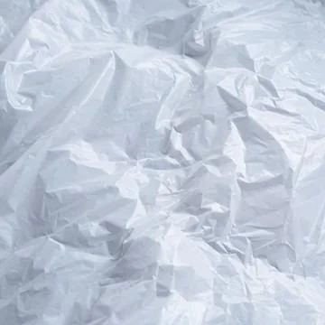 Reflecting light and shadow on creases and folds in scrunched thin white fabric イラスト素材