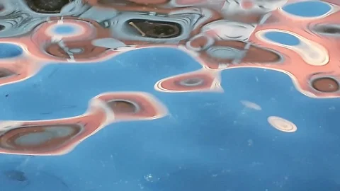 Reflecting Pool Abstractions Stock Footage 121840477