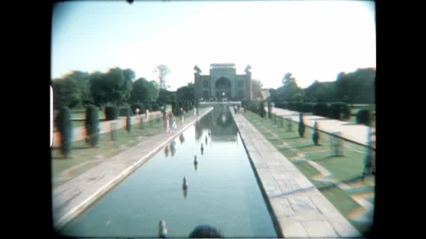 Reflecting Pool and Gateway Video stock 276292747