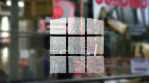 Reflecting reflections NYC Video stock 37460685