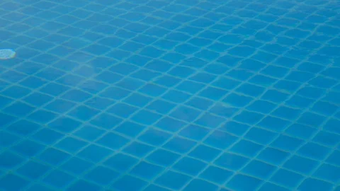 Reflecting water of a swimming pool Video stock 101300461
