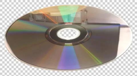 Reflection and color spectrum on a computer disk 写真素材