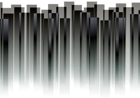 Reflection black bar abstract background Stock Illustration