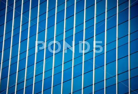 Reflection in building Stock Photos