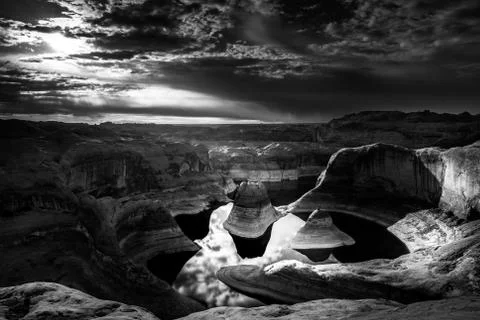 Reflection Canyon Utah Stock Photos