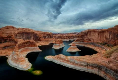 Reflection Canyon Utah Stock Photos