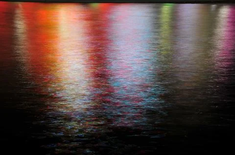 Reflection of color Stock Photos