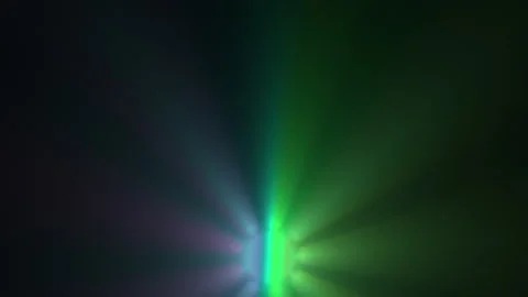 The reflection of colored light is diffused. Video stock 314239194