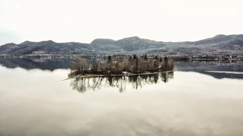Reflection in the Desert Stock Photos