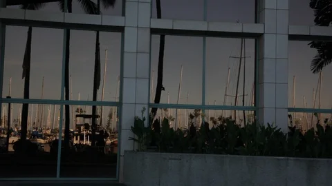 Reflection of the Dock Stock Footage 104793990