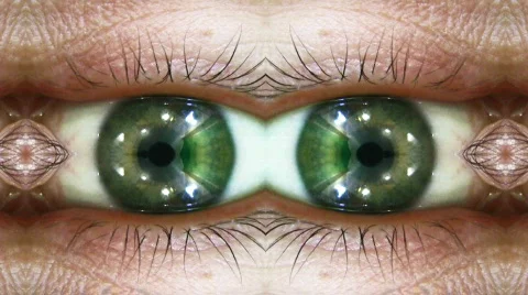 Reflection eye Stock Footage 340979
