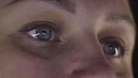 Reflection in the eyes Stock Footage 274973099