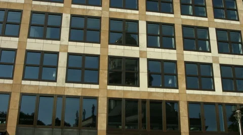 Reflection of the German Cathedral on Gendarmenmarkt Berlin Stock Footage 45295642