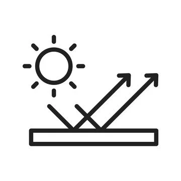 Reflection icon vector image. Stock-Illustration