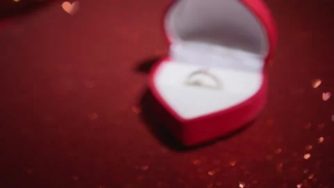 Reflection light in background creates magical play light and shadow, giving Stock Footage 257078116