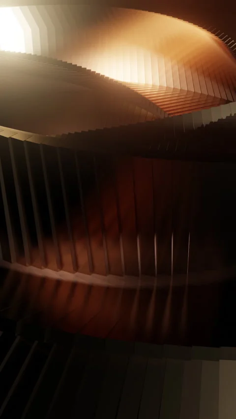 Reflection of light on rotating parts. Vertical Stock-Footage 249857115