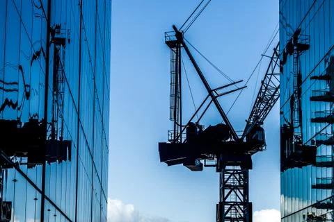 Reflection of Modernisation Stockfoto's