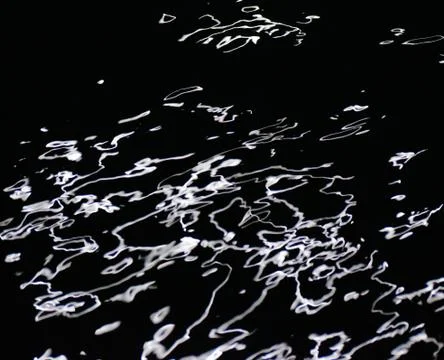 Reflection of moonlight in the water. Abstraction. Background. Stock Photos
