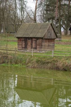 Reflection of an object in water Stock Photos
