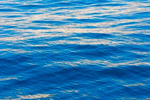 Reflection off ocean surface Stock Photos