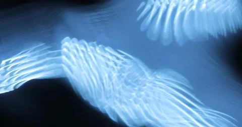 Reflection on a Paper Stock Footage 184992631