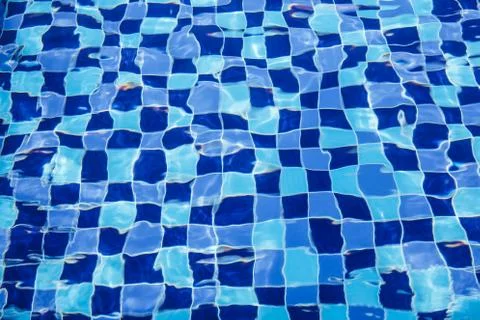 Reflection in the pool. Stock Photos