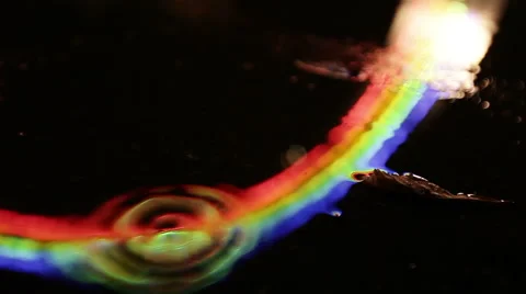 Reflection in puddle 스톡 동영상 41695071