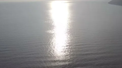 Reflection of rays of the sun from the sea. Stock Footage 150107251