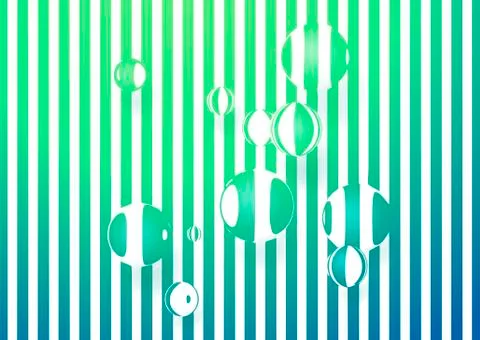 The reflection of the strips in the glass form Stock Illustration