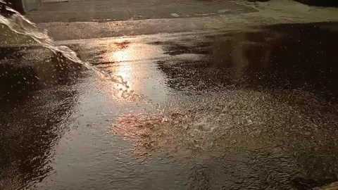 Reflection of the sun Stock Footage 205275210