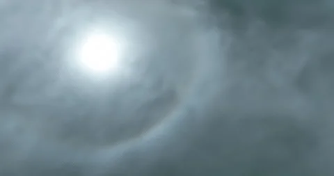 The reflection of sun in the high altitude lake water Stock Footage 271324270