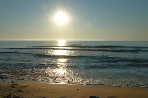 Reflection of the sun  Stock Photos