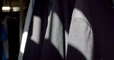 Reflection of the sunlight in the evening.The evening sun shines through. Stock Footage 251292858