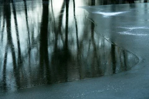 Reflection on the surface of the Stock Photos