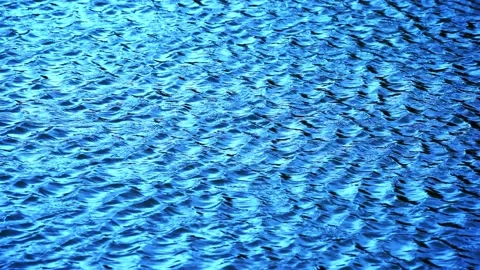 Reflection on the surface of the water due to the force of the wind 스톡 동영상 137258243