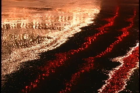 Reflection of Vegas Lights 스톡 동영상 109164