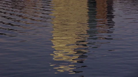Reflection in the water Stock Footage 50097918