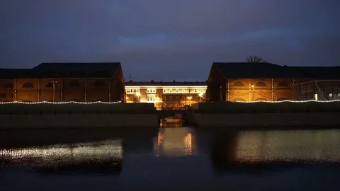 Reflection in water Stock Footage 73775446