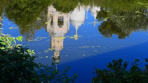 Reflection in the water Video stock 73935615